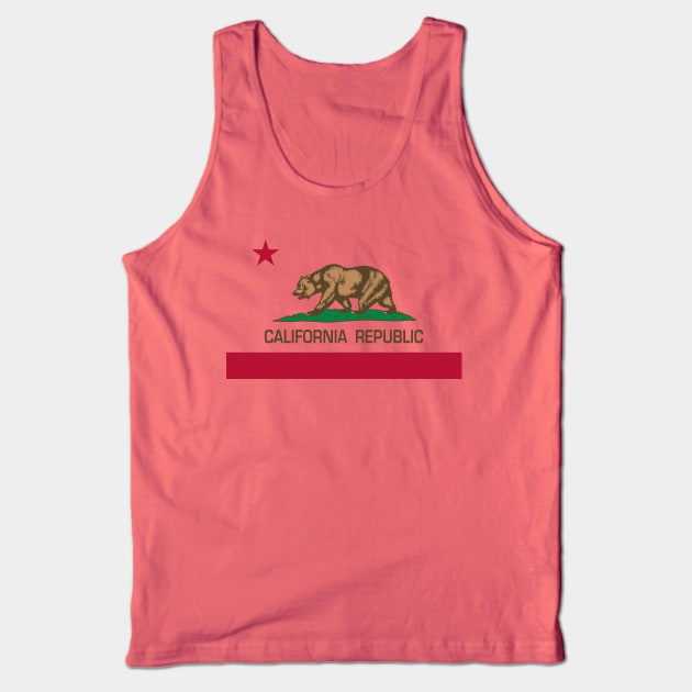 California Republic Bear Tank Top by Sterling